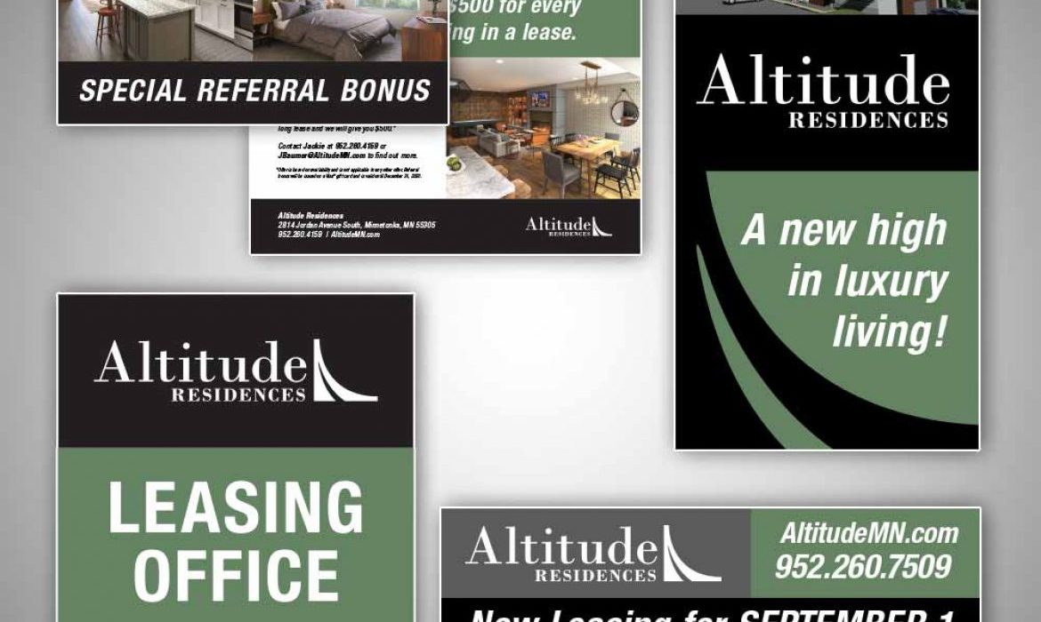 Altitude Residences Branding