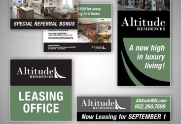 Altitude Residences Branding