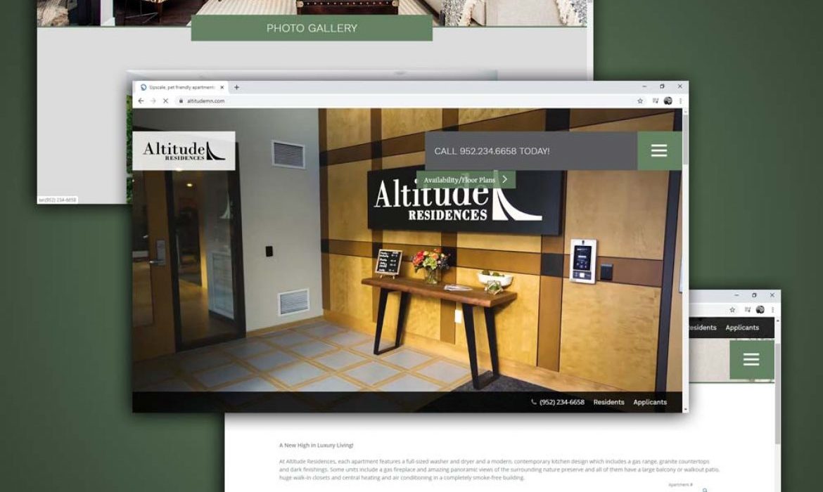 Altitude Residences Website