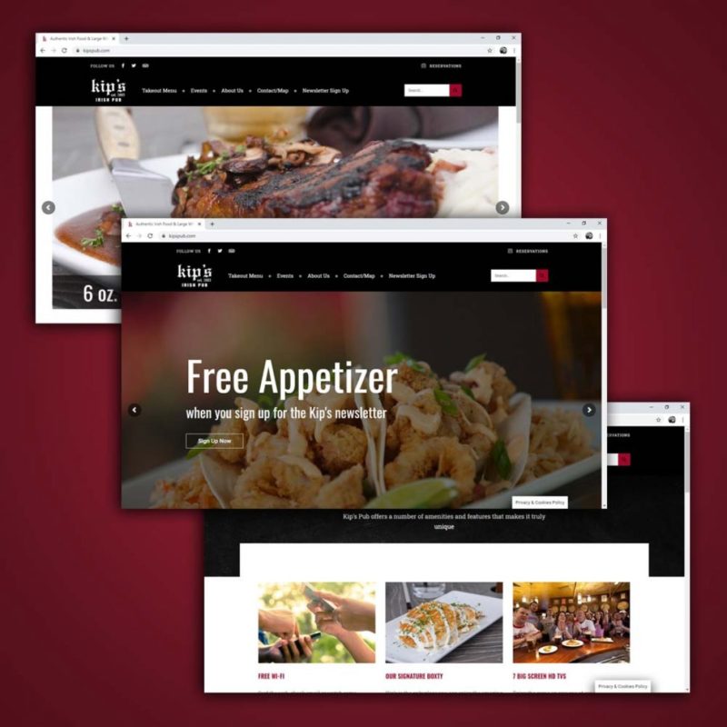 Kip's Pub Website