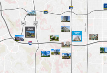 West/Southwest Metro Real Estate Map