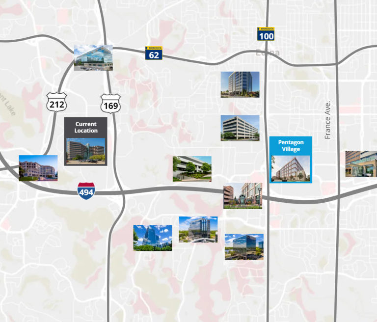 West/Southwest Metro Real Estate Map