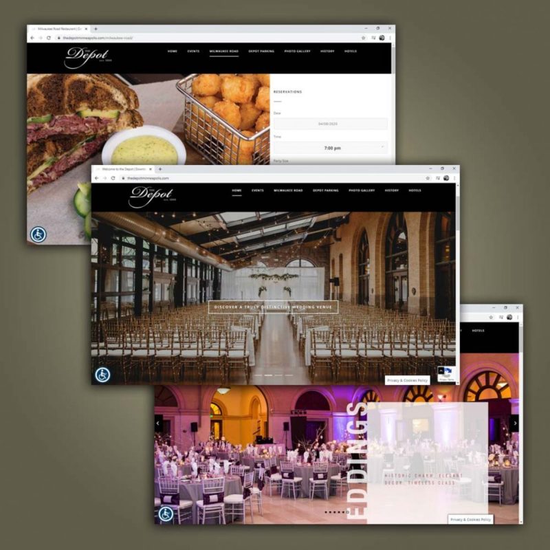 The Depot Minneapolis Website